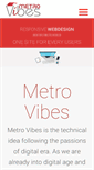 Mobile Screenshot of metro-vibes.com